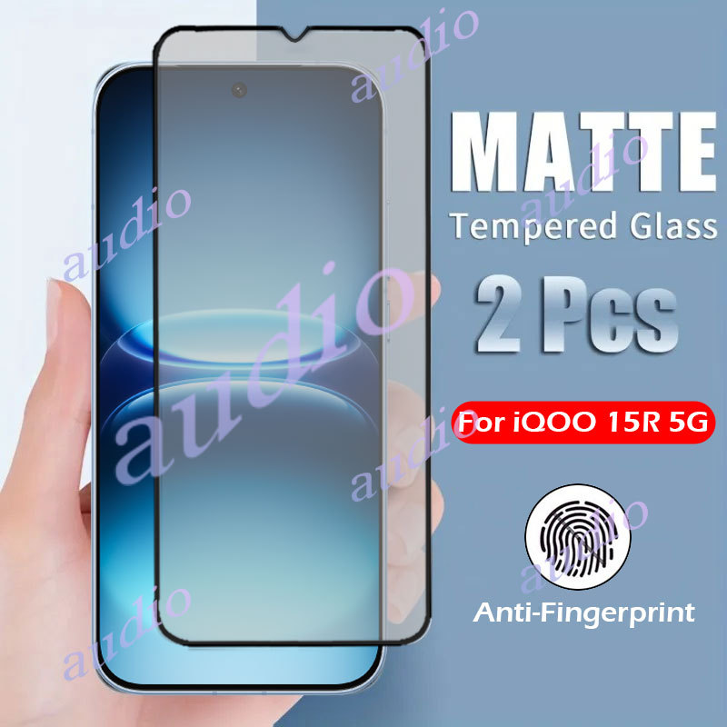 IQOO 15R 5G Full Cover Matte กระจกนิรภัยสําหรับ vivo iQOO 15R 15 R iQOO15R 5G 2026 Anti-Fingerprint 