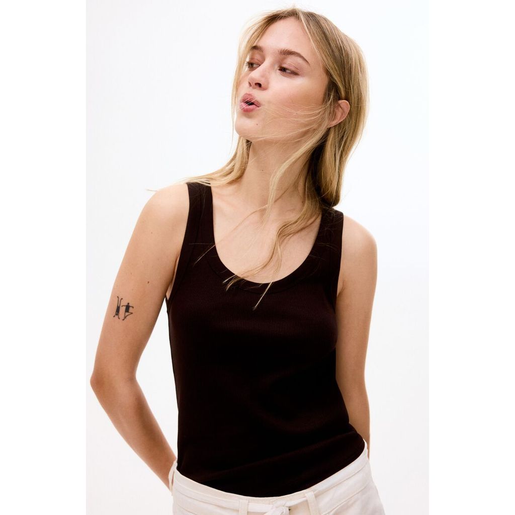 H&M(เอชแอนด์เอ็ม) เสื้อกั๊กแบบริบส์ ผู้หญิง 1257593_10