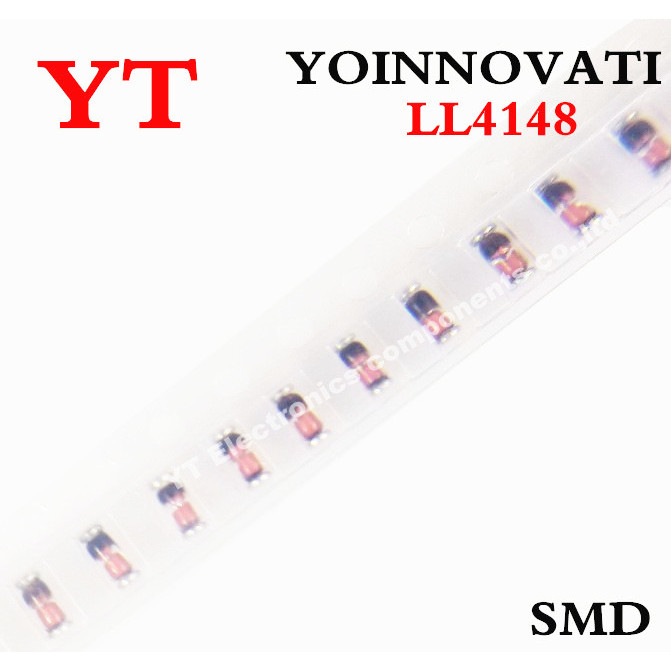 500PCS LL4148 4148 LL34 Switching Diode SMD สัญญาณเล็ก 1N4148 IN4148 คุณภาพดีที่สุด