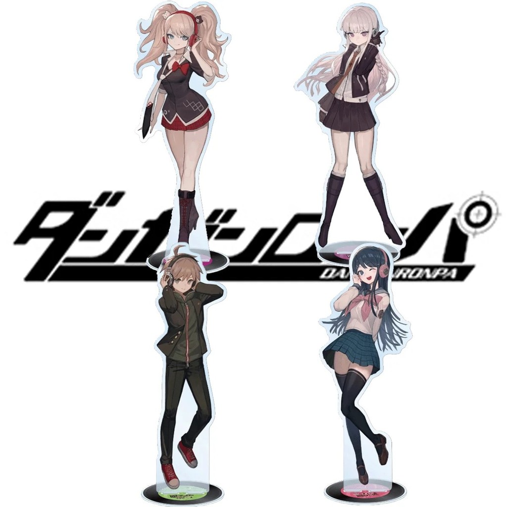 Standee อะนิเมะ Danganronpa micha รุ่นตัวอักษร Nagito Komaeda Kiriri Kyoko Togami Byakuya ตกแต่งโต๊ะ