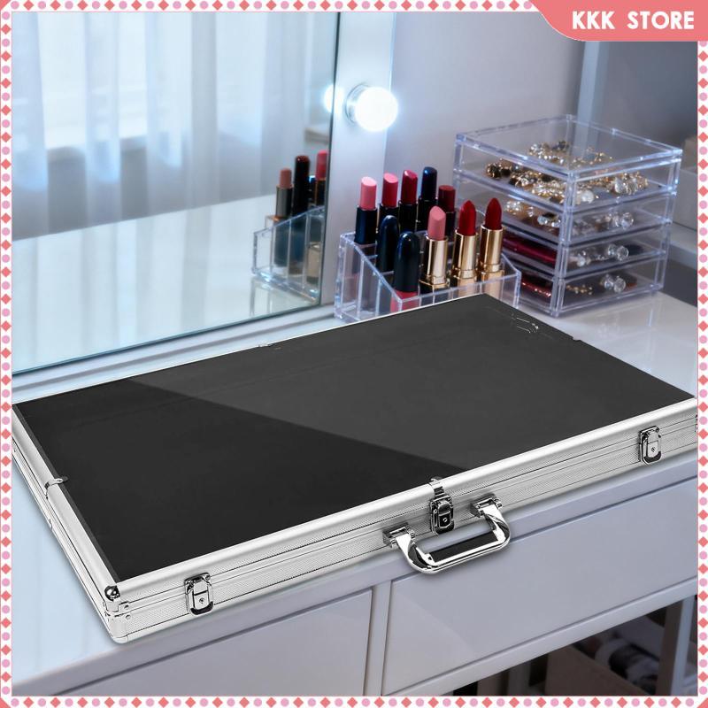 FRAME CARD DISPLAY ขนาด 70ซม.x50ซม. เคสรวมการ์ดอลูมิเนียม อเนกประสงค์ สามารถล็อกและจัดเก็บได้