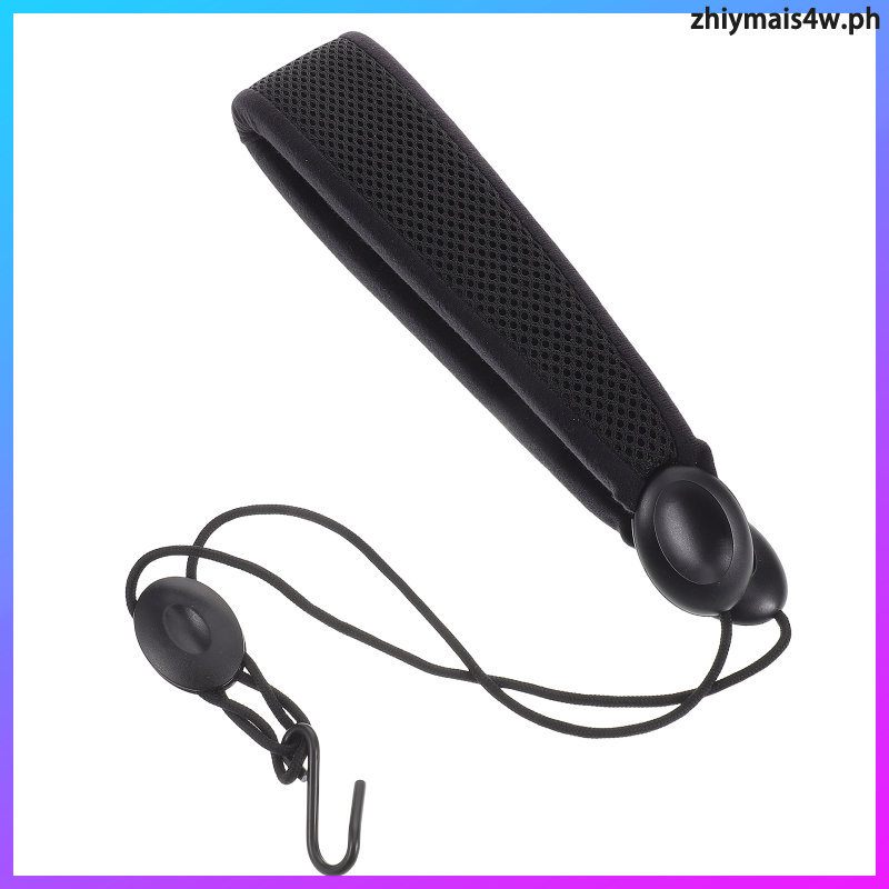 Hook Lanyard Clarinet คอปรับสําหรับ Tenor Sax 58.00X5.00X1.30 ซม.สีดํา zhiymais4w