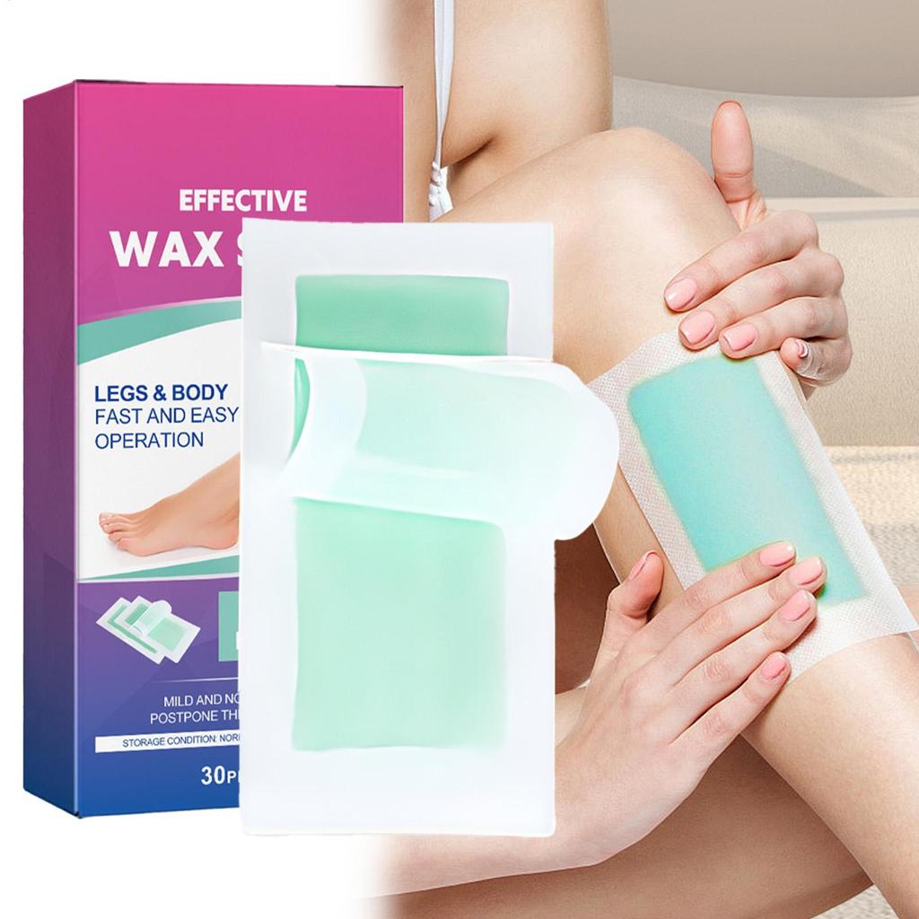 Hair Remover Wax Ready Strips Women's Soothing Hair Removal Wax Strips Thorough Cleaning Hair Removi