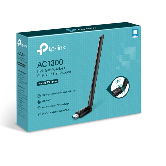 USB Wifi TPLink Archer T3U Plus dual band AC1300 ของแท้