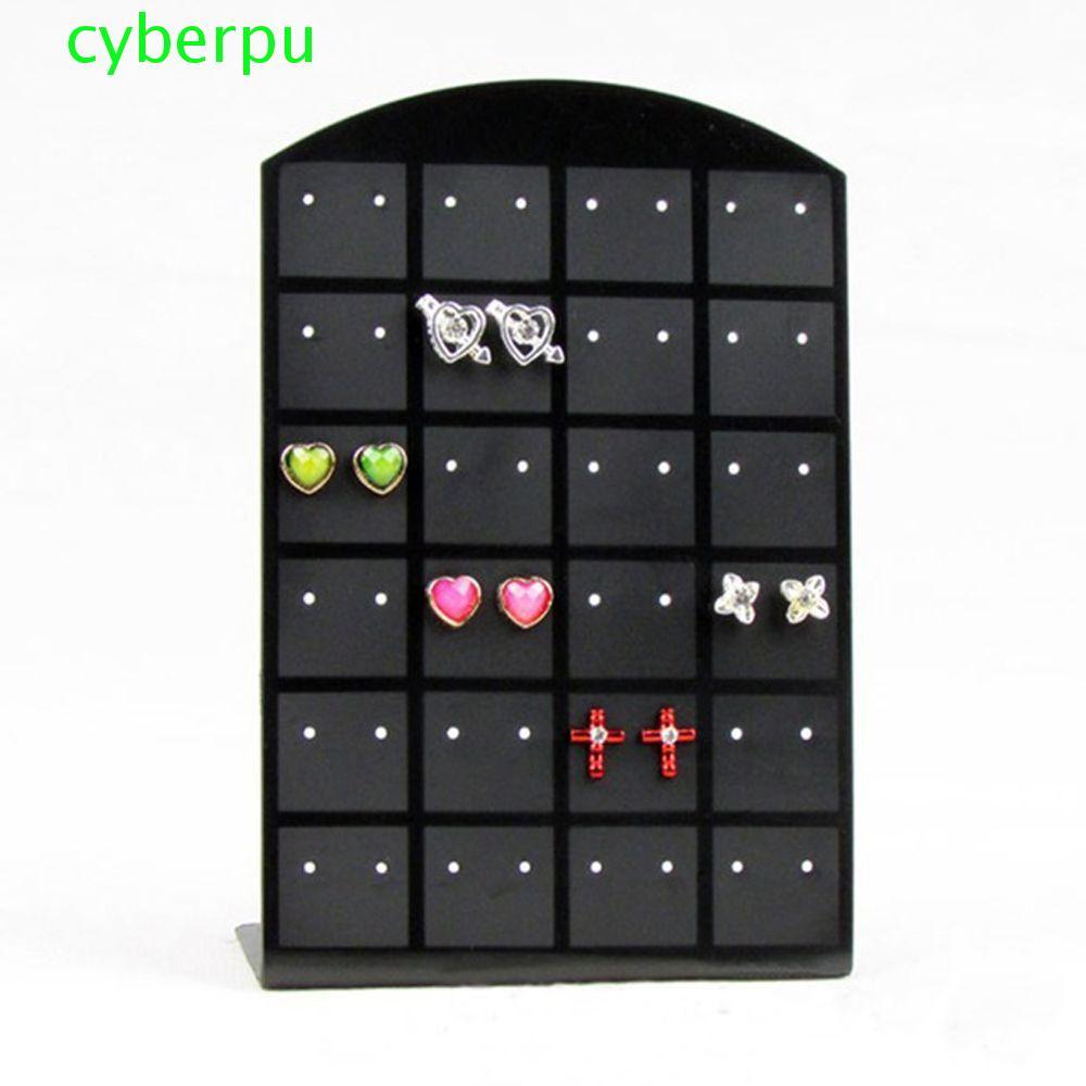 CYBERPULSE ชั้นวางเครื่องประดับ Show Case Case 24 คู่ที่วางเครื่องมือแสดงกรอบเครื่องประดับ