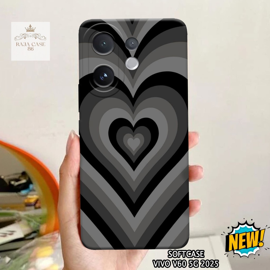 เคส HP Vivo V60 5G 2025 - เคส Vivo V60 5G ล่าสุด - Love Case Motif - กันรอยมือถือ - Vivo V60 5G - Vi