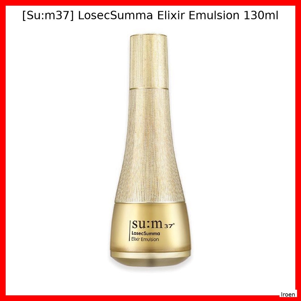 [Su:m37] LosecSumma Elixir Emulsion 130ml / Hydration, Revitaliz by Iren