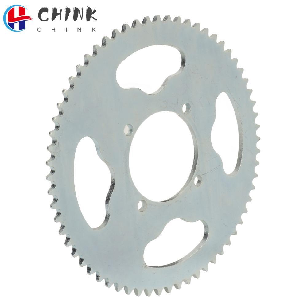 ฟันเกียร์ CHINK T8F 64T ขนาด 54 มม., สปอร์เก็ตเหล็ก T8F ทนทาน สำหรับรถจักรยานยนต์