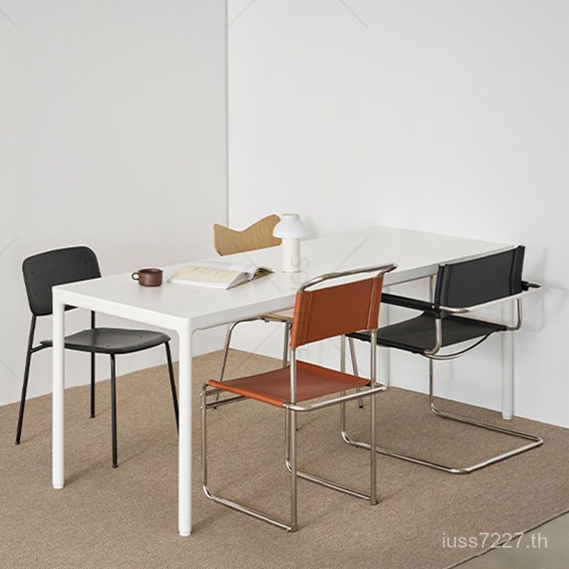 โต๊ะเดสก์ท็อป Minimalist Nordic Notebook Home โต๊ะคอมพิวเตอร์โต๊ะหรูหราโต๊ะเล่นเกม ins PFLQ