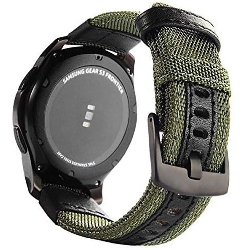 24MM Nylon Watch Band For TicWatch Pro 5 Tic Watch Pro5 Replace Strap Wristband Watchband Canvas Bra