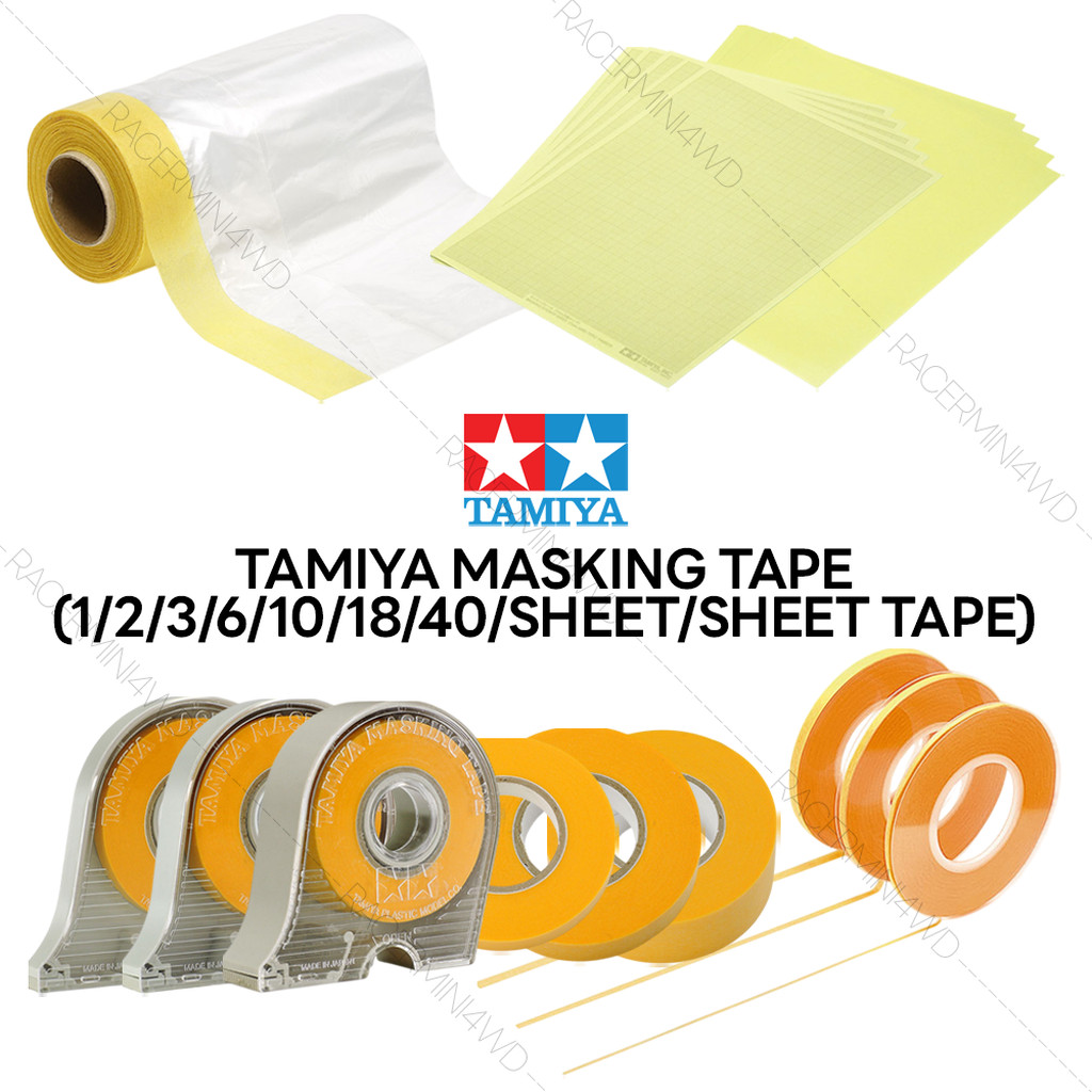 TAMIYA Masking Tape เทปบังพ่น 87030 87031 87032 87033 87034 87035 87063 87129 87130 87164 87203 87206 87207 87208