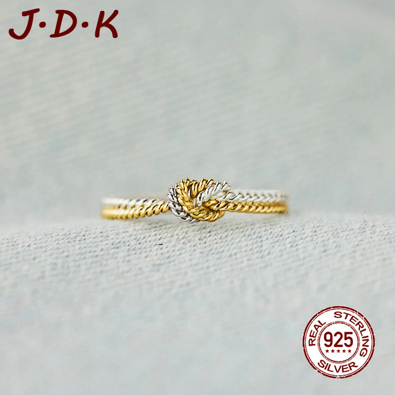 JDK 18K Gold Ring แฟชั่นผู้หญิง