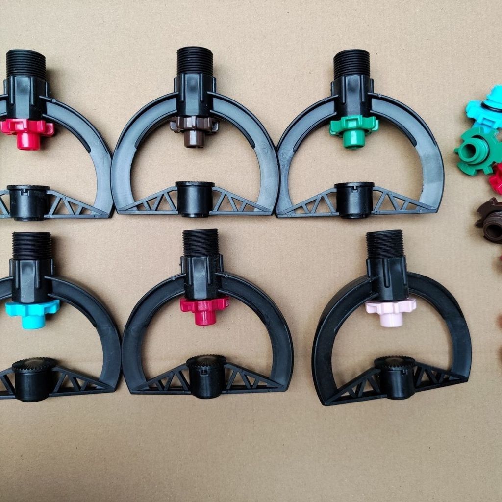 หัวพ่นทำจากวัสดุ PP แท่นรับ360 องศา สำหรับเครื่องพ่นน้ำ อุปกรณ์ช่วยรดนาเกษตร