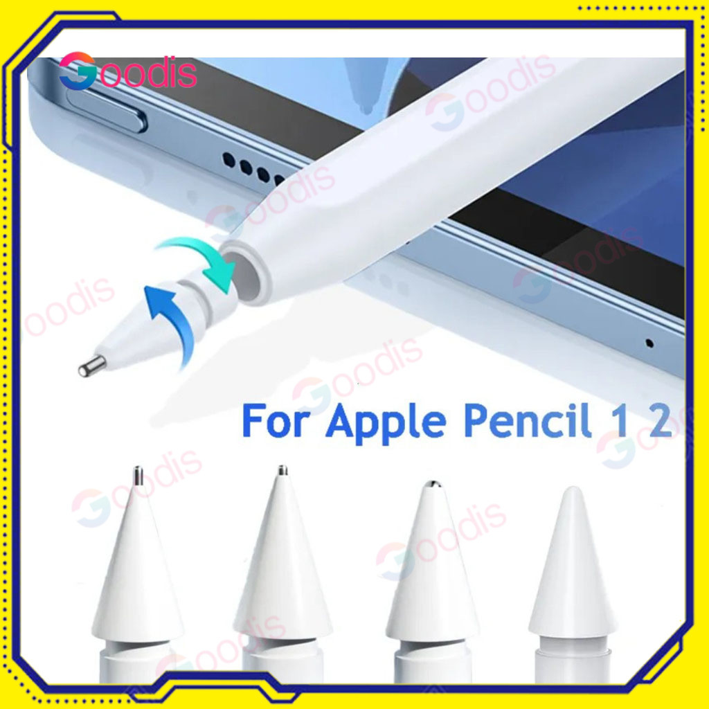 Stylus Pen tip 3.0 3.5 4.0 Apple Pencil รุ่นที่ 1 รุ่นที่ 2 iPad สไตลัสเปลี่ยนหัวปากกาปรับความไวสูงความต้านทานการสึกหรอ