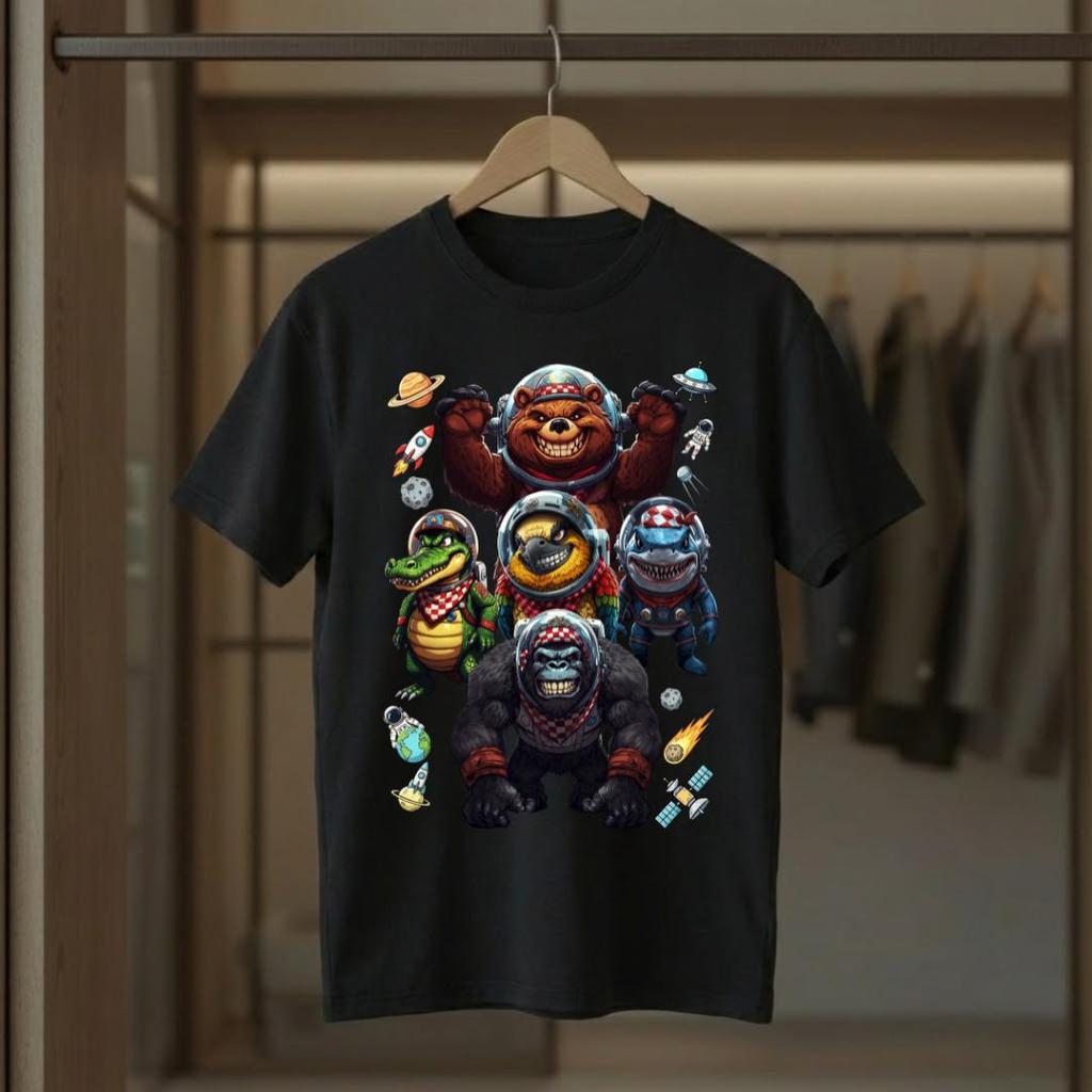 เสื้อยืด Fashion สกรีน NC82 เนื้อผ้า Cotton 100%