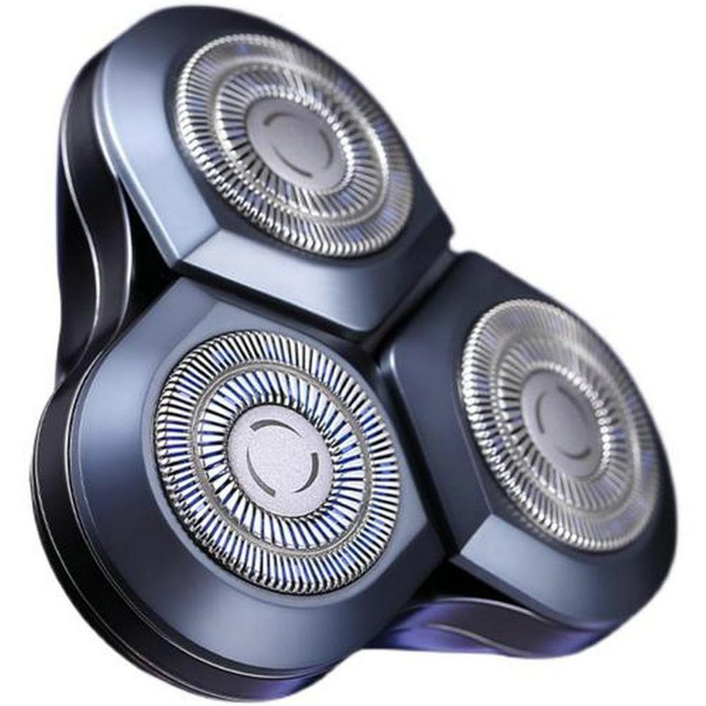 ใช้ได้กับ Philips Norelco เครื่องโกนหนวดไฟฟ้าไร้สายแบบเปียกและแห้ง SH60/72Series S6000 หัวตัดสํารอง 