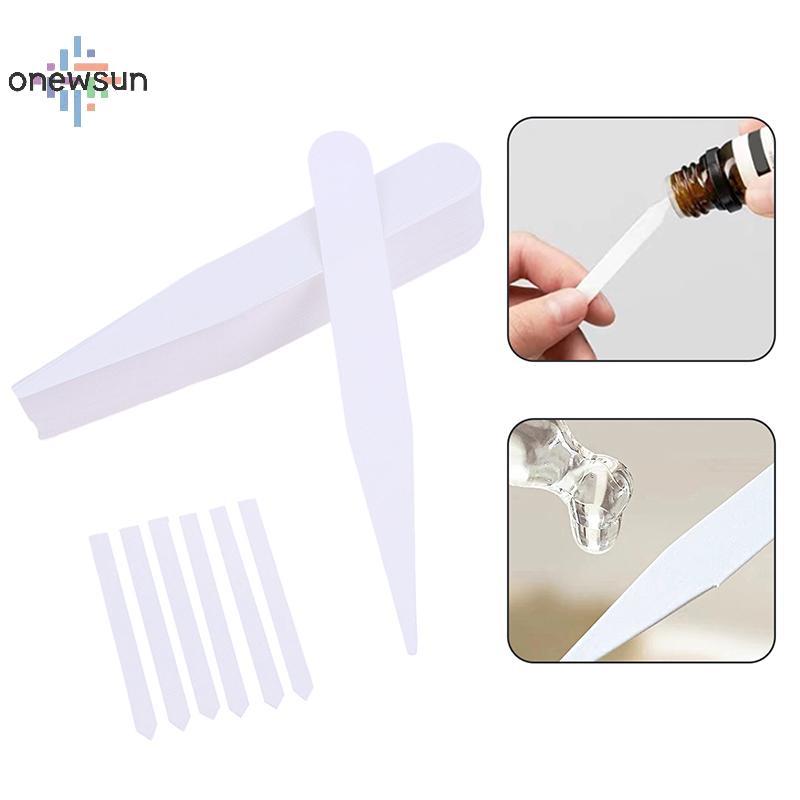 Onew 100 ชิ้นน้ําหอมแถบทดสอบพรีเมี่ยมขวดทดสอบเทปสําหรับการทดสอบน้ําหอมและกลิ่นหอมกระดาษอโรมาเธอราพี sun - รูปที่ 2