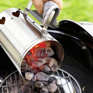 ถังก่อถ่าน ถังจุดไฟได้อย่างรวดเร็ว  อุปกรณ์จุดไฟเตาปิ้งย่างถ…