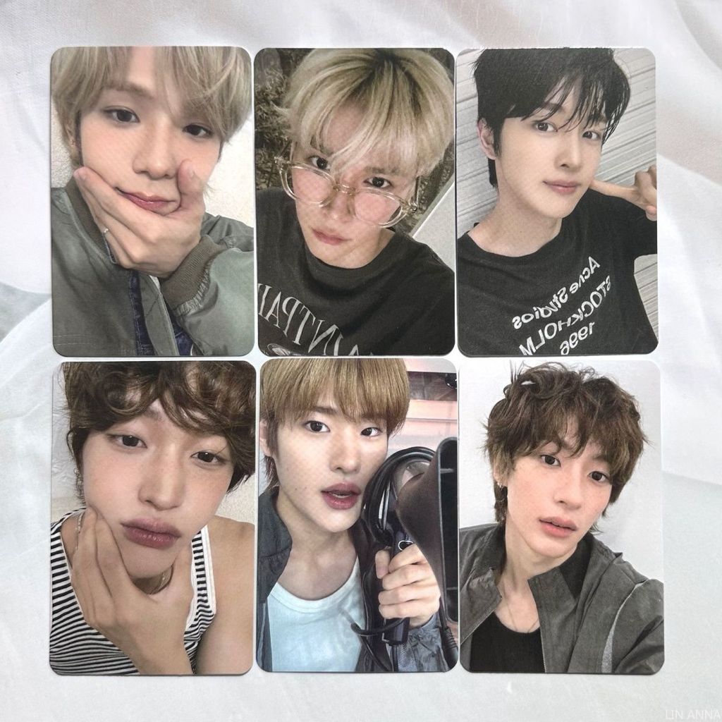 Riize Photocard k4 Lucky Card Shop Sunday3 การ์ดออนไลน์ SHOTARO WONBIN EUNSEOK