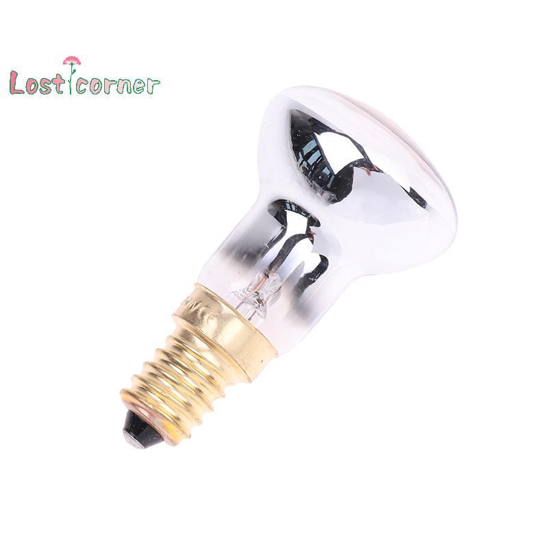 [Lostcorn] 1 PC เปลี่ยนโคมไฟลาวา E14 R39 30W 230V Spotlight สกรูในหลอดไฟ Clear Reflector Spot หลอดไฟ