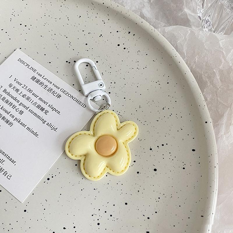 Bbth จี้พวงกุญแจ รูปดอกไม้น่ารัก สีแคนดี้ สําหรับตกแต่งกระเป๋า หูฟัง DIY - รูปที่ 3