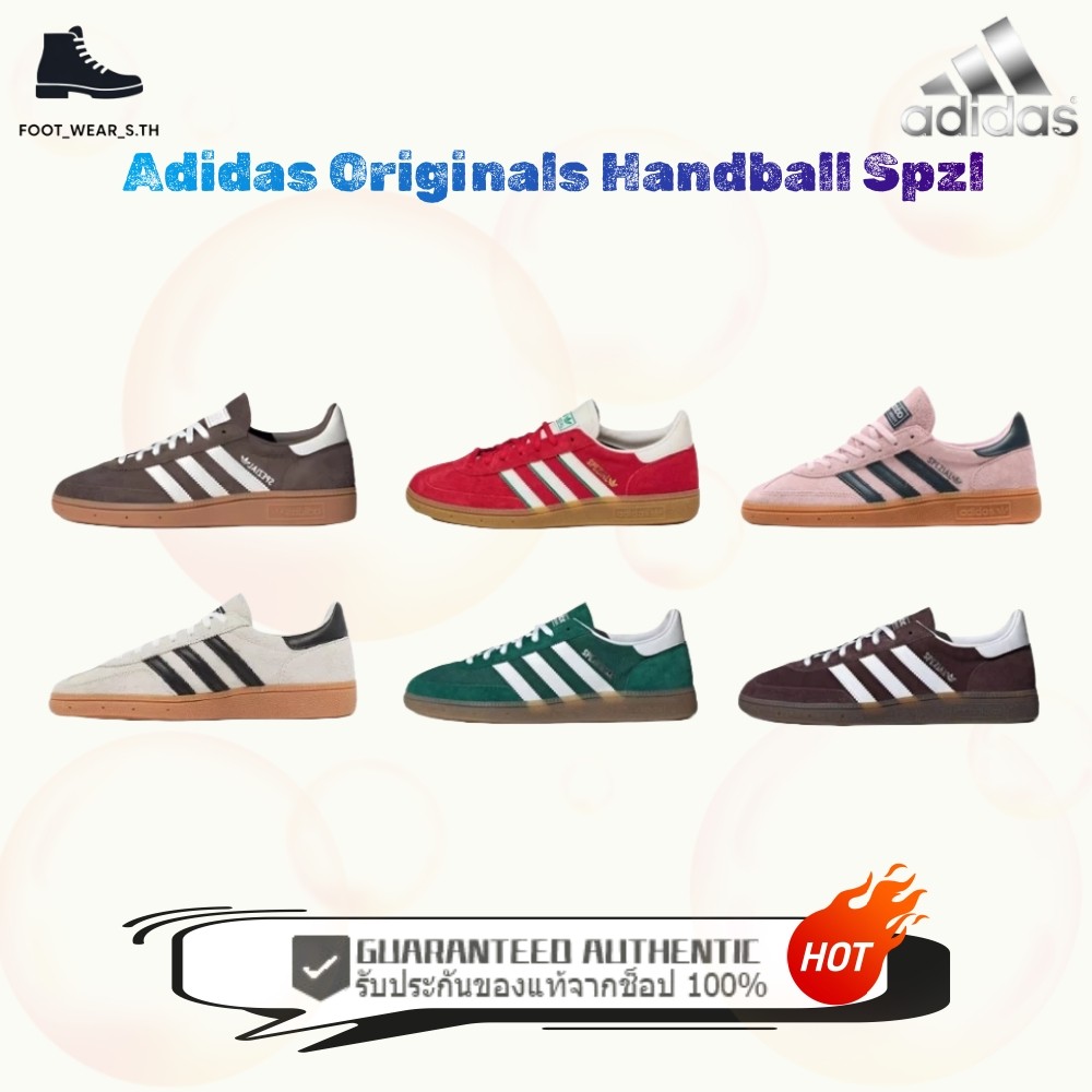 ⭐NEW⭐ Adidas Originals Handball Spzl รองเท้าแคชชวล 🛒 IF6490/IF9531/IF6561/IF6562/IF8913/IF8914🛒