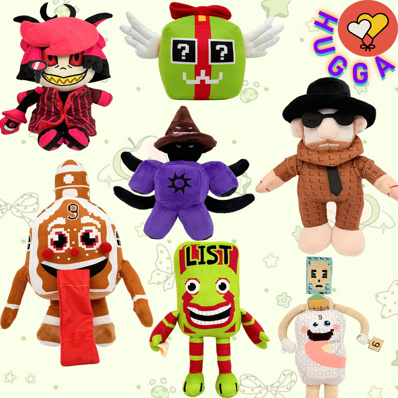 ❤ฮักก้า❤ขโมย Brainrot Jandel ของเล่นตุ๊กตา Hazbin โรงแรม Plush Forsaken Azure Plushie หมอนเด็กน่ารัก