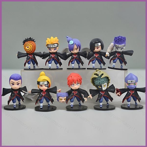 ZY1 NARUTO Uchiha Obito Uzumaki Naruto อินเทรนด์สะสม Action Figure โต๊ะเครื่องประดับ YZ1