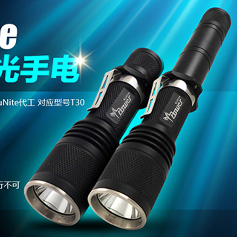 Wildfire Strong Light Super Bright 18650 ไฟฉาย Long-Range ไฟฉาย LED ไฟฉายกลางแจ้ง 16340 ไฟฉาย