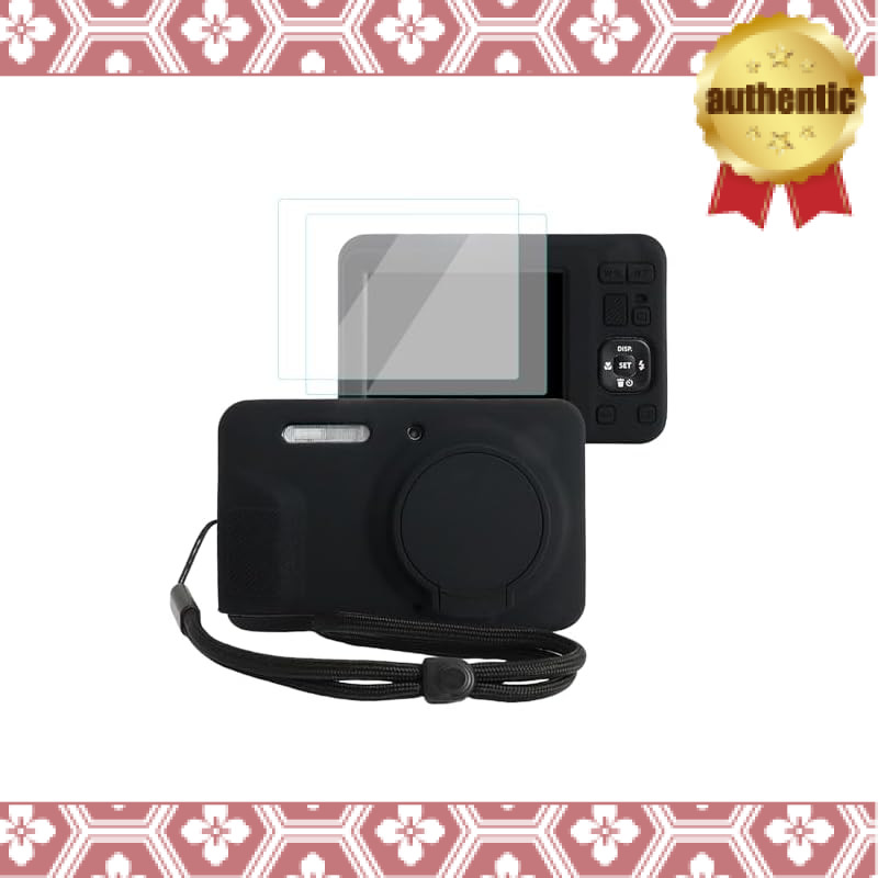 Camera case for VOVMOEYA KODAK PIXPRO FZ55, includes 2 screen protectors and 1 hand strap, made of s