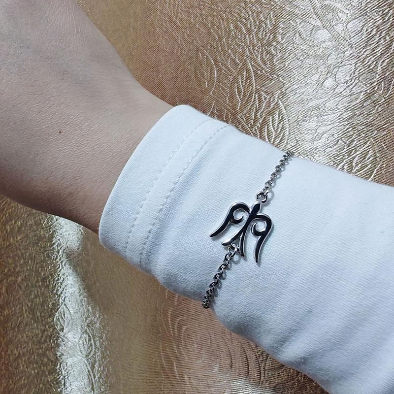 Inspring Almaty Shepherd Horn สร้อยข้อมือผู้หญิงทิเบตสไตล์ชาติพันธุ์สร้อยข้อมือเฉพาะส่วนบุคคลเครื่อง