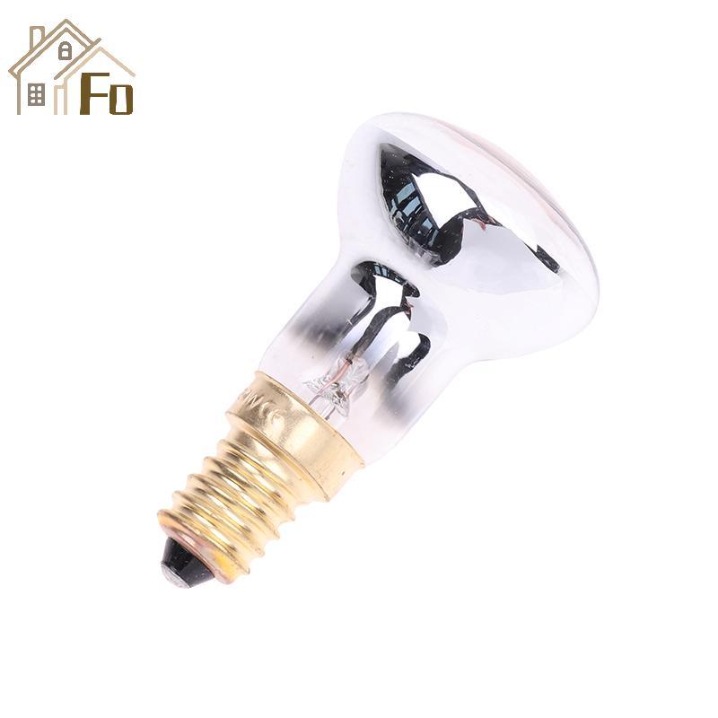 DreamHappy 1 PC เปลี่ยนโคมไฟลาวา E14 R39 30W 230V Spotlight สกรูในหลอดไฟ Clear Reflector Spot หลอดไฟ