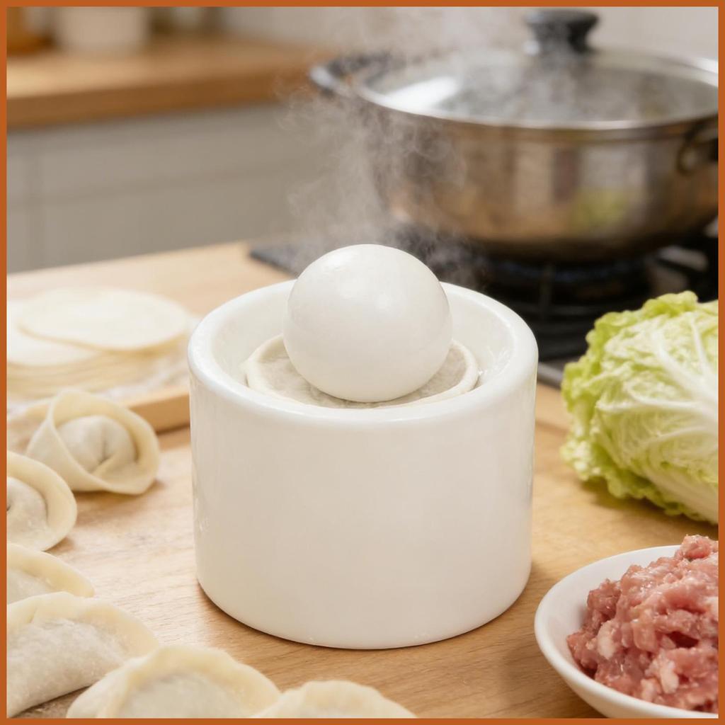 Dumpling Skin Maker Dough Press Wrap Pressing Dumpling Wrap Maker สําหรับขนมแบบดั้งเดิมฉลองตามฤดูกาล