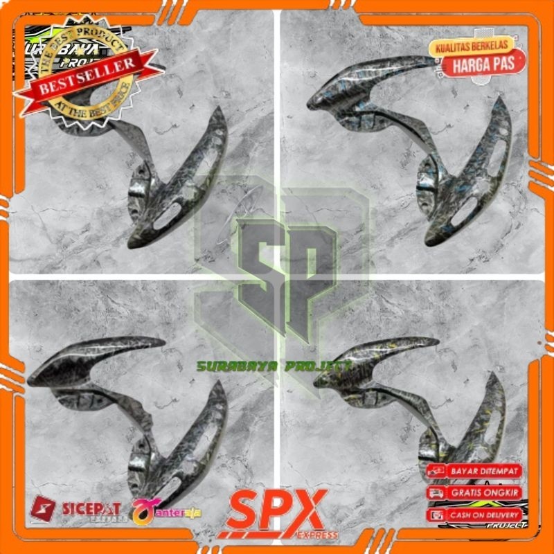 NMAX ใหม่ ฮอร์นคาร์บอน FORGED PLANGER ด้านหลังที่นั่ง HANDLE NMAX ใหม่คาร์บอน FORGED