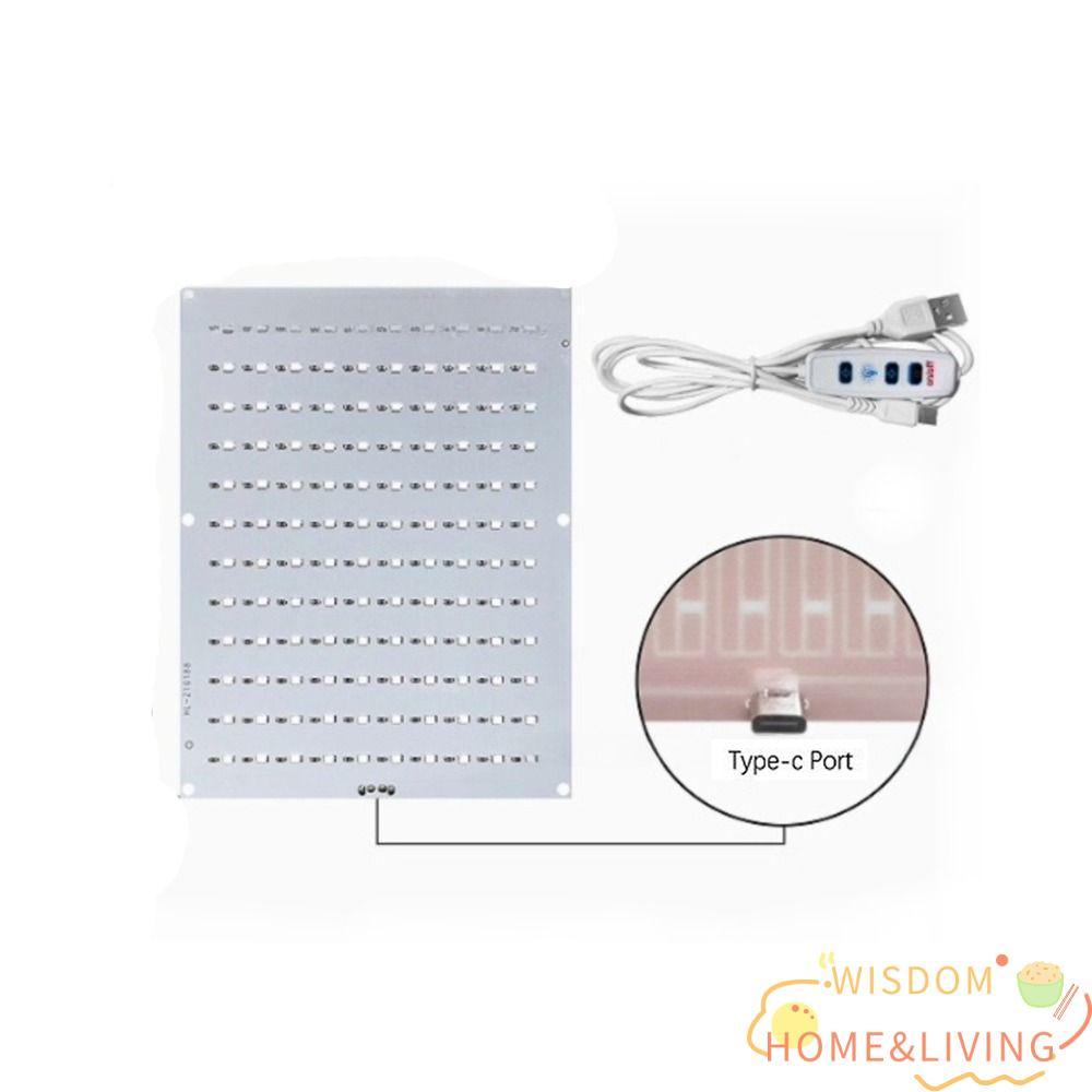 WISDOM LED Backlight แผง, Dimming 5.5W LED Light Board,ทนทานType-Cอินเทอร์เฟซ 110 โคมไฟลูกปัด 6500Kแ