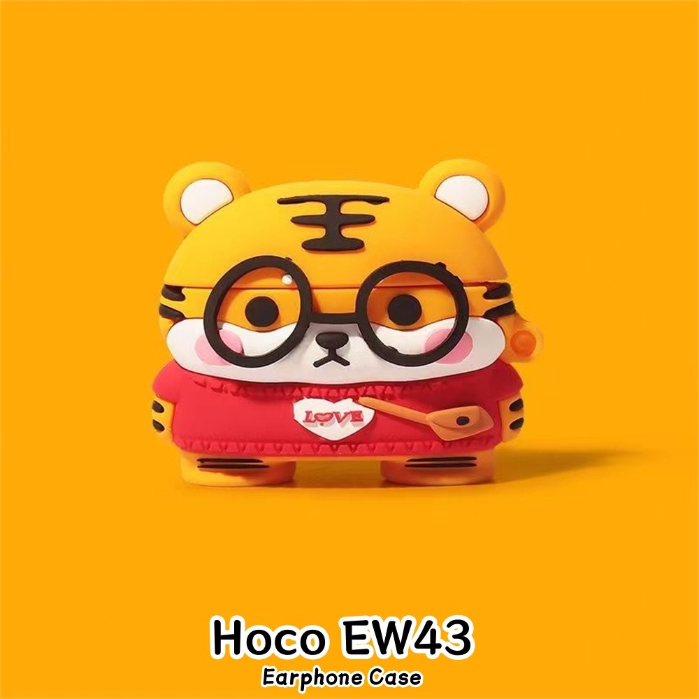 Trend FrontFor Hoco EW43 Casing Case Soft Silicone Headphone Case Trend Cartoon NO.6