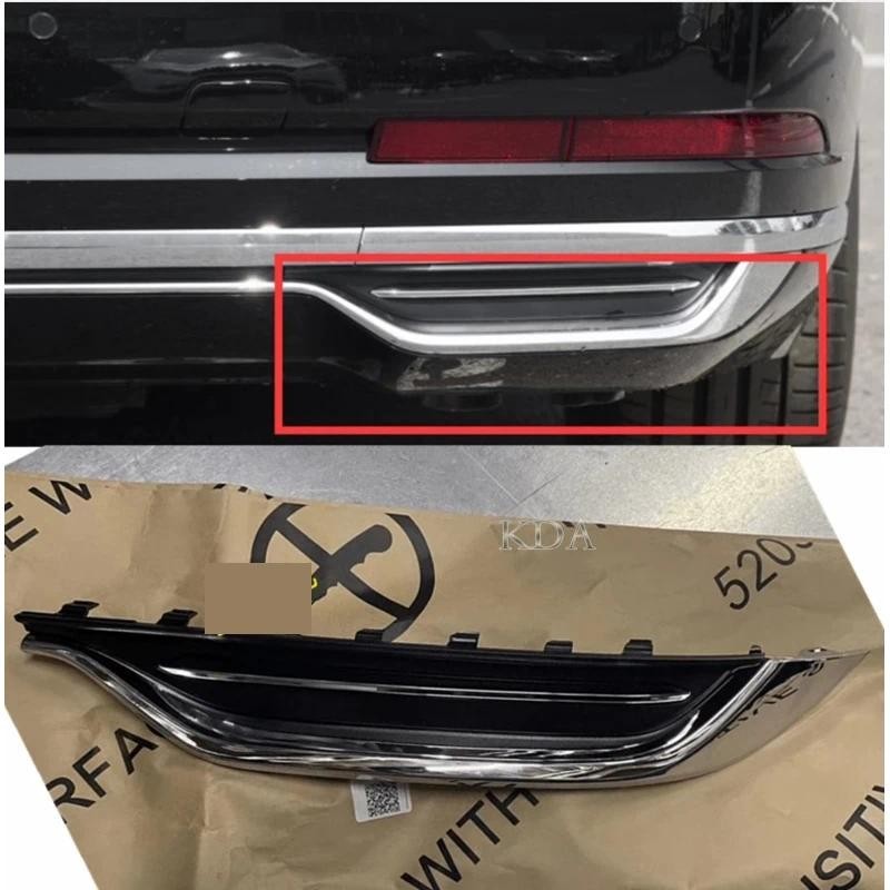 Autoด้านหลังท่อไอเสียคอท่อTrimสําหรับAudi A8 D5 2018 2019 2020 2021 2022 4N0807649 4N0807650
