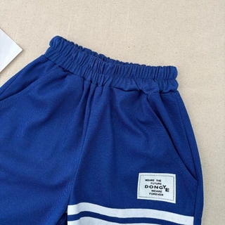 Dolemi Baby ชุดเสื้อผ้าเด็ก เสื้อโปโลแขนสั้นพร้อมกางเกงขาสั้น สำหรับเด็ก ชุดแฟชั่น ชุดลำลอง เหมาะสำหรับเด็กชาย