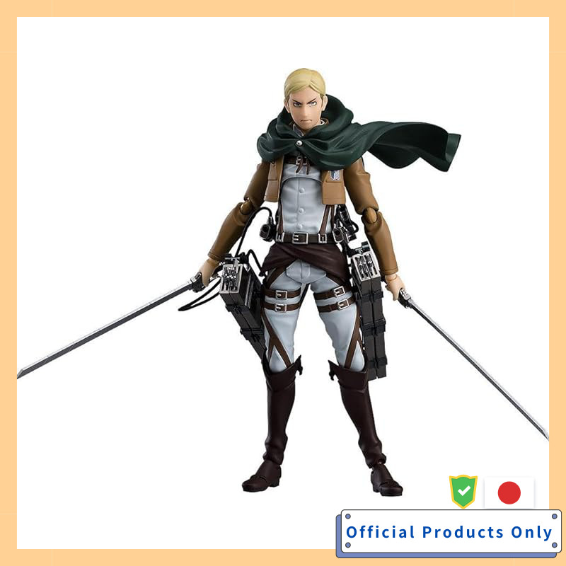 figma Shingeki no Kyojin Erwin Smith Non-Scale Painted Action Figure ABS&PVC Reissue 200303