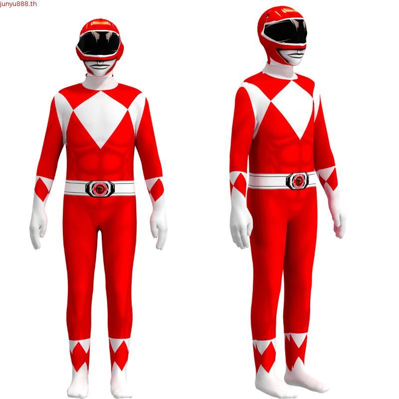Fsia Power Samurai Rangers Cosplay Costume for Adult Men Superhero Cosplay Zentai for Kids Boy Hallo