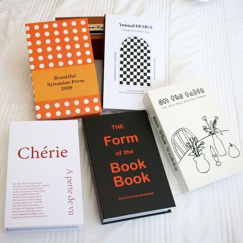 英文装饰书摆时尚仿真书摄影道具民宿工作室软装假书杂志2.3English Decorative Book Display Fashionable Imitation Book Photography 