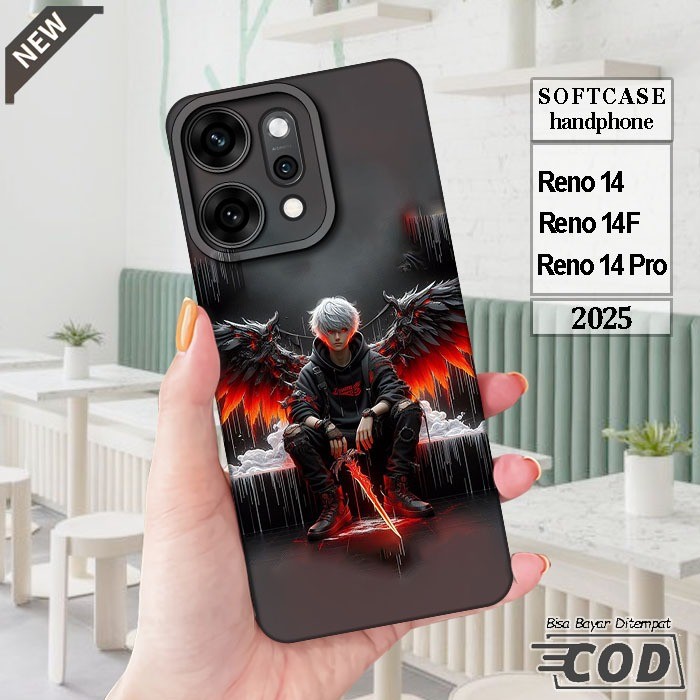 เคส OPPO RENO 14 _OPPO RENO 14F Case _OPPO RENO 14 PRO Case _เคสซิลิโคนสีดําใสยืดหยุ่น