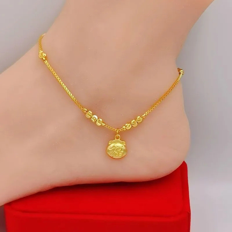 [Lucky Bag Lucky Anklet] Ladies Anklet 2025 Transfer Lucky Bag Anklet Showing Feminine 26.2.3