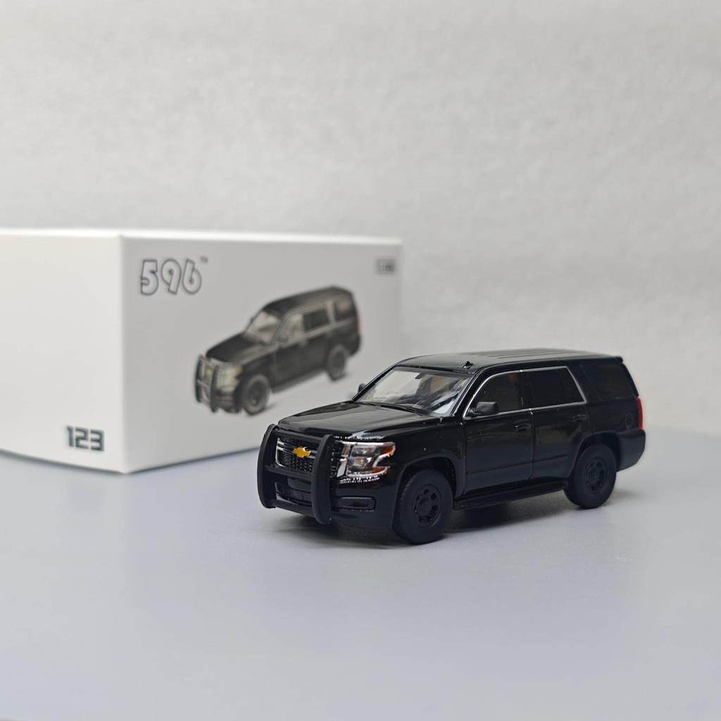 596 1: 64 Chevrolet Tower River Black 596-123 โมเดลรถอัลลอยของขวัญ
