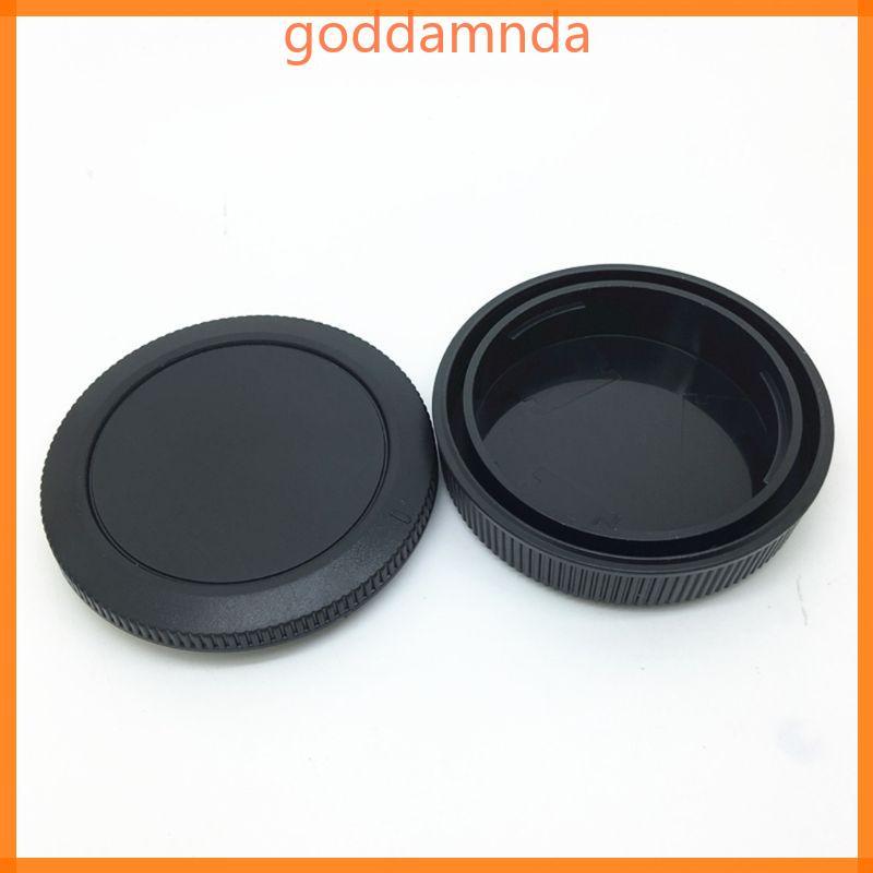 GODD ฝาครอบเลนส์ด้านหลัง RF + ฝาครอบตัวกล้องด้านหน้าสําหรับกล้อง R RP RF Mount เลนส์เปลี่ยน RF R-F-5