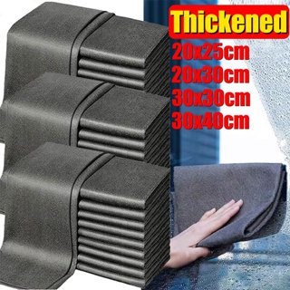 ผ้าทําความสะอาดเมจิกหนาขึ้น / ผ้าเช็ดกระจกไร้รอยไมโครไฟเบอร์…