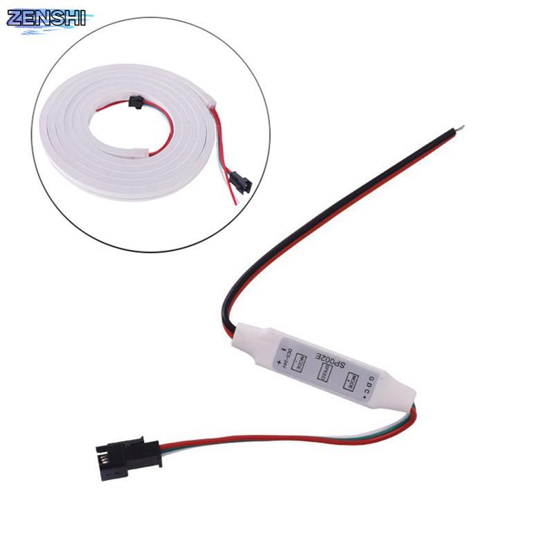 Zenshiiaaa Mini WS2812B WS2811 Controller สําหรับ Pixel LED Strip Light USB 3 คีย์ WS2812 ไฟ LED Str