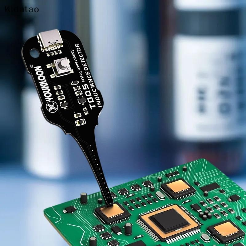 Kidatao 1 ชิ้นสําหรับ PC ซ่อมแม่เหล็กไฟฟ้า Induction Qui Fault Che เมนบอร์ด Coil Tester Inductor เครื่องตรวจจับเครื่องมือใหม่