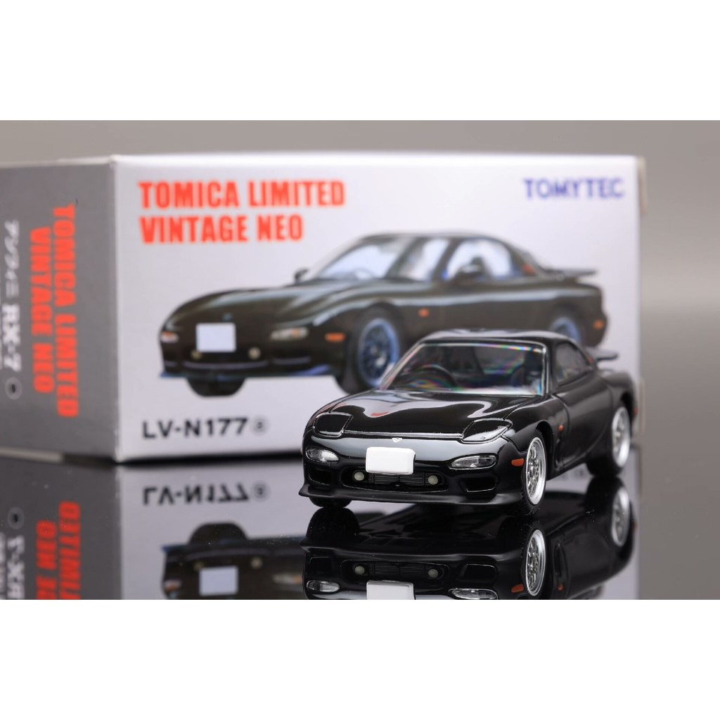 TLV 1/64 Mazda RX-7 Mazda efini RZ LVN-177a Original Package Original Box Body Right Lacquer Have Bo