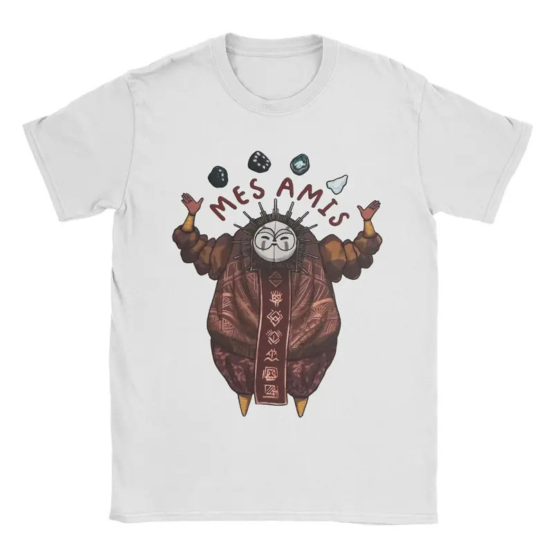 เสื้อยืด Men Expedition 33 ลาย Esquie and Rock Friends ผ้าฝ้าย 100% เสื้อแขนสั้นคอกลมดีไซน์ไม่ซ้ำใคร ไซส์ 6XL ราคา ถูกที่สุด ดีลบีเคเค